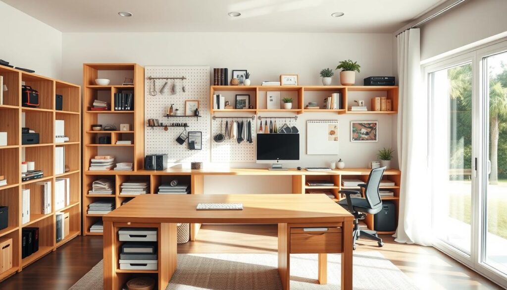 Creative storage ideas for functional home office layouts