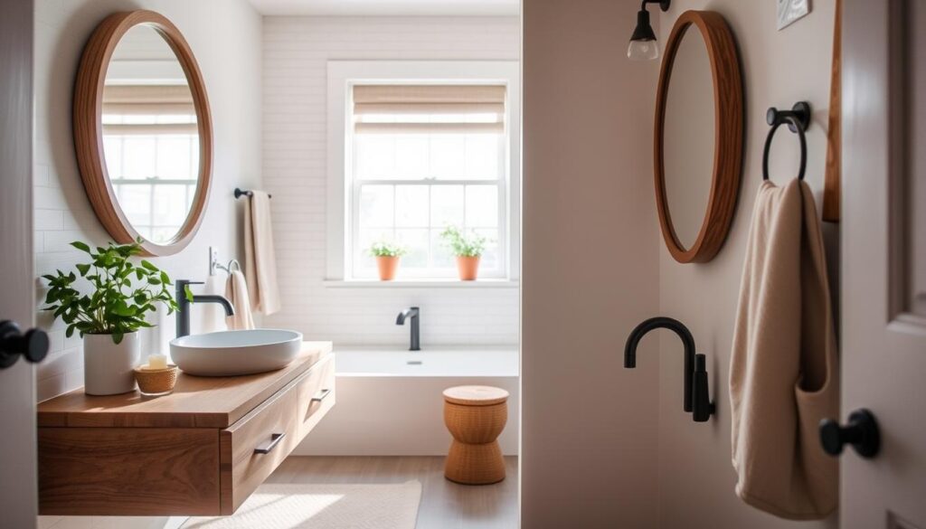 budget-friendly bathroom decor