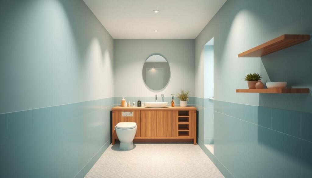 color palette for small bathrooms