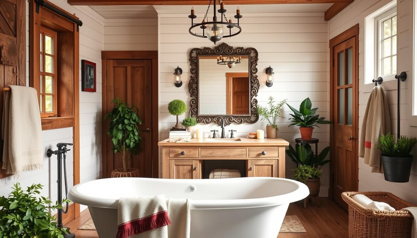 farmhouse bathroom decorating ideas