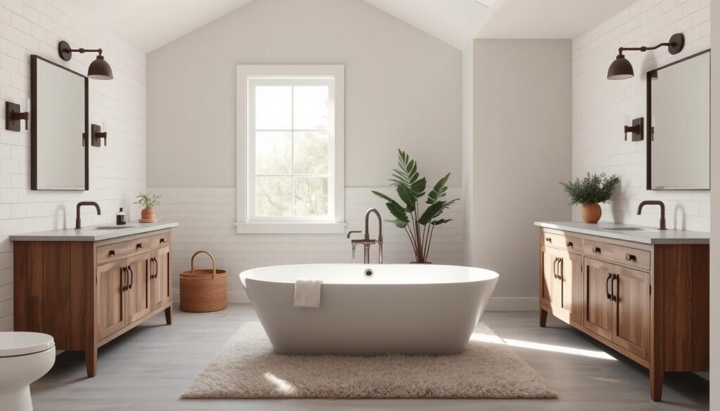 modern farmhouse bathroom inspiration