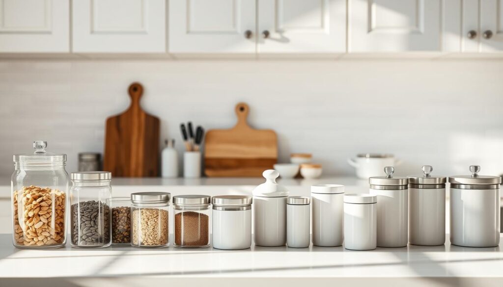 organizing kitchen countertops