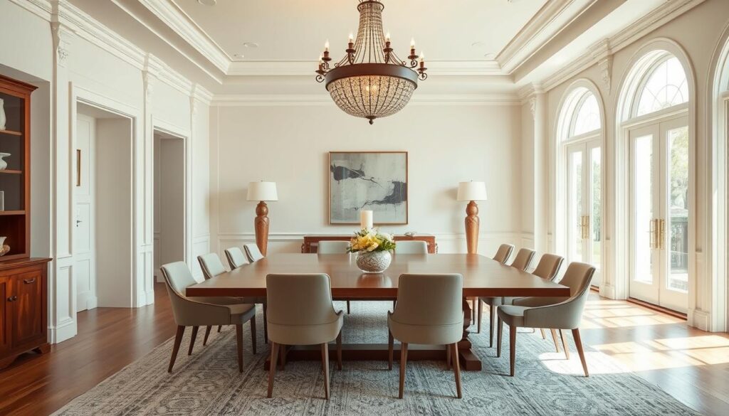 traditional modern decor dining room design